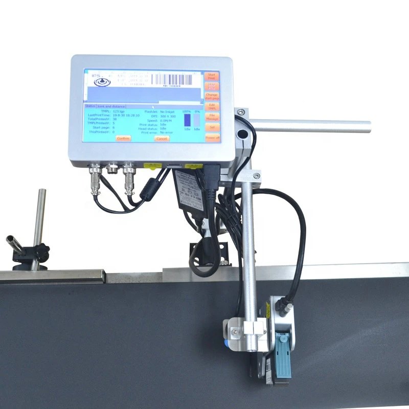 EC jet printer high definition thermal inkjet printer bottle batch number printing machine