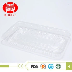 Eco friendly food grade disposable plastic dishes plate set with large capacity