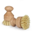 Eco-friendly  Kitchen Brush Set All Natural Fibre Wooden floor Vegetable Dish Bottle Pot Brush Sisal cleaning Brush