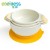Import Eco-friendly light baby bowl food degree plastic material with desperate soft base from China
