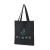 Import Eco friendly LOGO Printed Large Black Tote Bag Canvas For Shopping from China