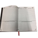 Eco-friendly newly cheap custom paper leather notebook printing service