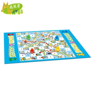 EITS Snake And Ladder Game Board For Kids Chess Snake Ladder With 4 Players