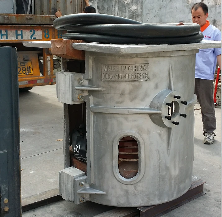 electric induction metal melting furnace for foundry