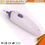 electric nail polisher and manicure set with nail dryer
