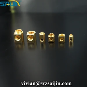 Electrical Brass Copper Terminals Block For Plug with 13 amp Fuse