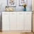 Import Elegant white hall modern shoes rack cabinets with 4 doors from China