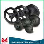 Elevator Drive Pulley V Belt Pulley Sizes Stainless Steel Wire Rope Pulley