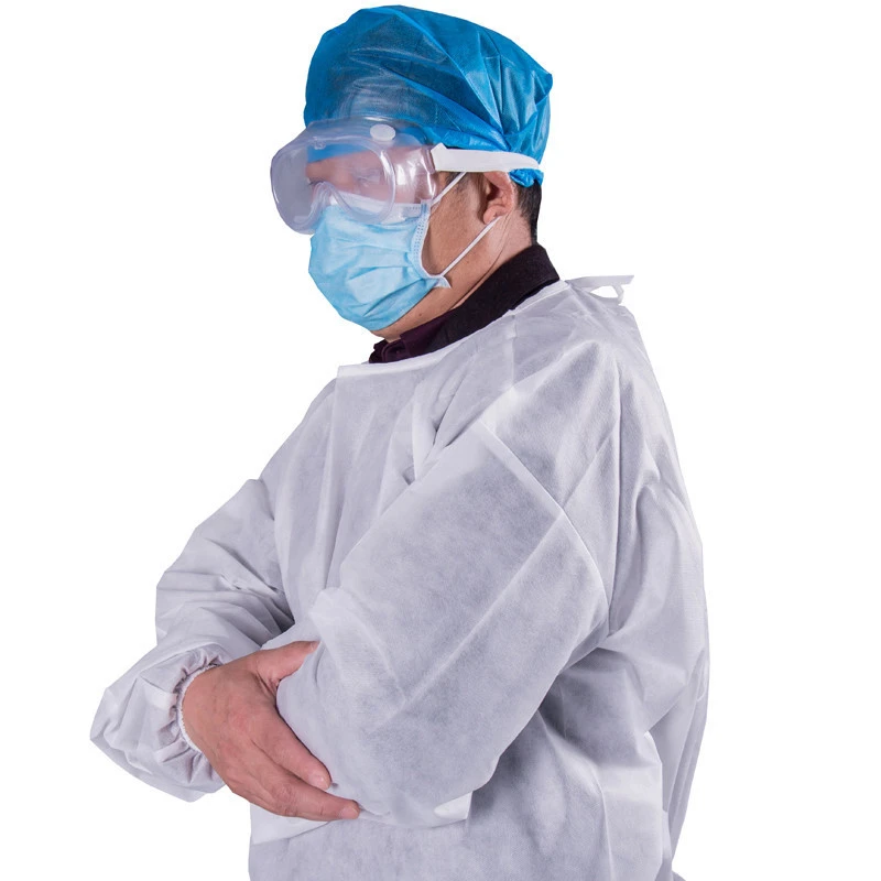 EN14126 medical protective disposable coverall for hospital