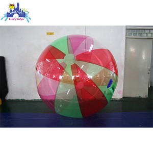 Environment 1.0 pvc and TPU water park play equipment inflatable walking water ball for rental