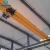 Import Europe style 3t overhead crane 2t 5t 10t 12t single girder beam bridge crane from China