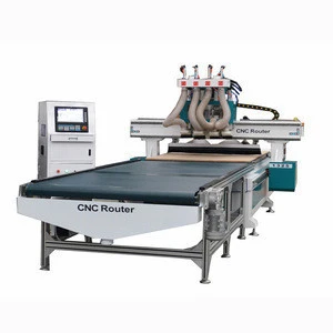 European quality  Heavy duty multicam cnc router spare parts/wood carving engraving cnc router
