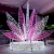 Import Events lead supplies wedding stage decoration large lotus shape flower with led light from China