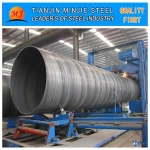 export spiral pipe mill machine used for the oil and gas transmission