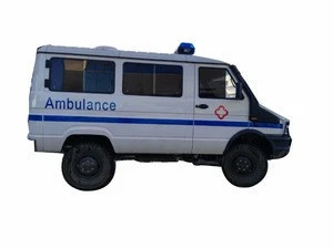 Exported To Africa Iveco 4wd ICU Emergency Ambulance Vehicle