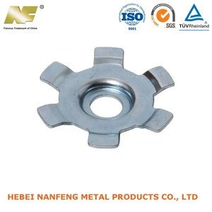 Fabricated Mounted Bend Color Zinc Steel Stamping Process