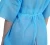Import Factory Best Selling Good Quality PP Material Patient Gown With Sleeves from China