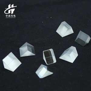 Factory custom made conventional optical glass fingerprint prism