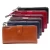 Import Factory Custom RFID Blocking Genuine Leather Zipper Wallet for Women from China