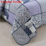 Factory direct high quality luxury cotton lace embroidery bedding set Home Textile Printed  bedsheet bedding set