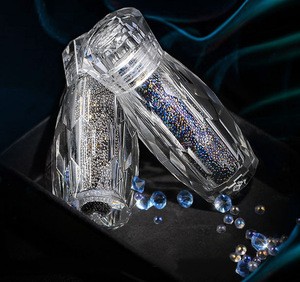 Factory direct sale Caviar Beads mini nail art glass beads 3d decoration nail art accessories