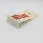 Factory direct sale high quality flat bottom packaging package bag organza bags