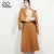 Import Factory direct sell classic style commuting woman double breasted wool trench coat from China