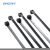 Import Factory environment friendly nylon 66 cable tie black white plastic tie 4x100mm self-locking nylon cable tie from China