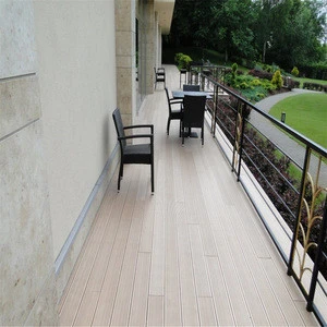 Factory high quality composite decking wood plastic supplies