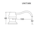 Factory Names cUpc Custom Round Plastic Liquid Foam Soap Dispenser