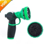 Factory price 2 year warranty 90 days money back amazon 10 function high pressure brass garden hose nozzle