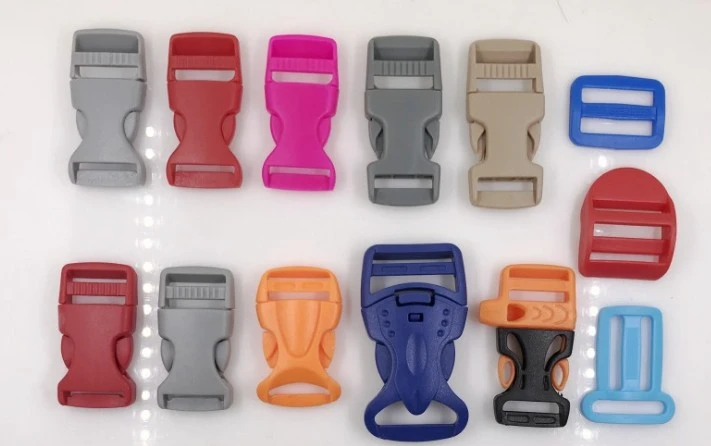 Factory price Luggage Strap Buckle plastic buckles Release Buckle