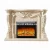 Import Factory price OEM hand sculpture marble fireplace from China