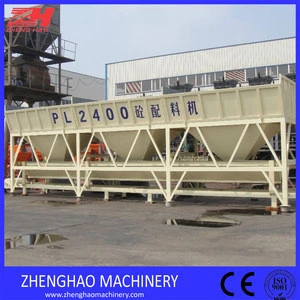 Factory sale PLD2400 automatic aggregate weighing hopper for HZS60 concrete batching plant