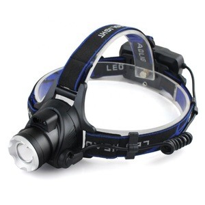 Factory Supplier Ultra Bright Rechargeable T6 Head lamp Multifunction Led lighting Torch Cheap Moving Headlamp