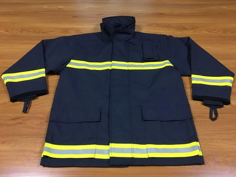 Factory Supply NFPA 1971 EN 469 Twill Shell 4 Layers Nomex Fire Fighter Fireman Fire Fighting Firefighter Suits