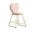Factory Wholesale cheap price White rectangle marble top golden legs nail manicure nail table