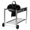Factory Wholesale party apple Kettle shape Large table trolley charcoal garden bbq grill rack for outdoor