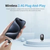 Factory Wholesale Portable Wireless  Lavalier Microphone Live Interview Outdoor Mini Noise Cancelling Lapel Mic For Mobile Phone