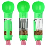 Factory Wholesale Travel Outdoor Portable Plastic Drinking Water Bottle Pet Cat Dog Feeder