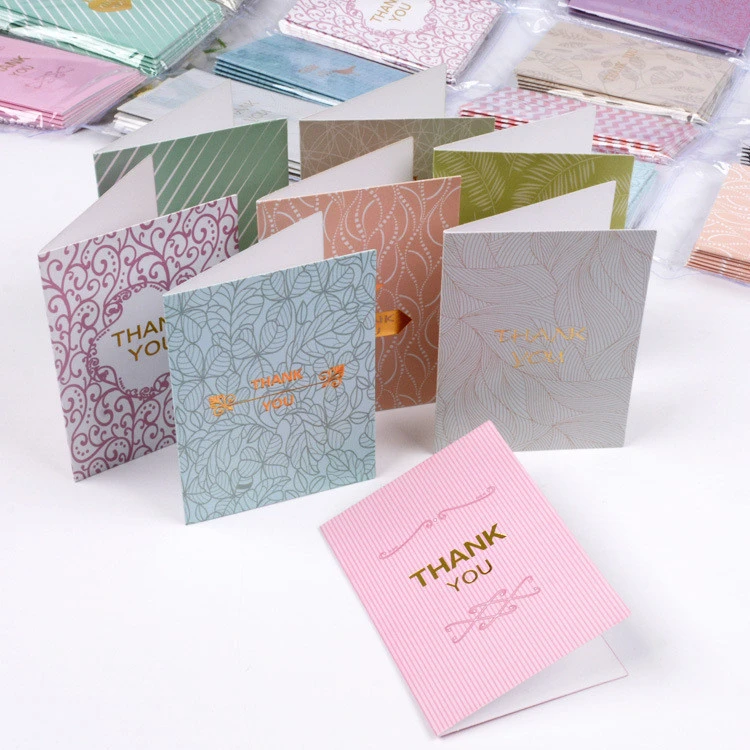 Fancy Special Texture Paper greeting card printing greeting card