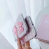 Fashion 3D Lace butterfly  with glitter Cell Phone Case for iPhone 11 Pro