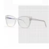 Fashion Cat Eye Glasses Women Transparent Lens reading sunglasses Men Vintage Brand Design Luxury Reading Glasses Plain Glasses