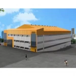 Fashion prefabricated steel structural erection steel structure