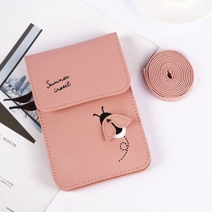 Fashion  PU leather mini phone bag women card holder wallet