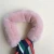 Import Fashion rex rabbit fur scarf lady warm with silk from China