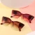 Import Fashion small frame 2021 Sun Glasses Crystal Vintage fashionable Newest Eyewear UV400 Sunglasses from China
