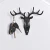 Import Fashion Stereoscopic Wall Hanging Plastic Hook Deer Head Scratch Key Clothes Rails Hooks from China