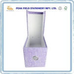 Fashionable Office Desk Accessories Fabric Magazine File Holder