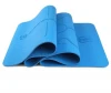 FDFIT Wholesale double-layer environmentally friendly waterproof non-slip durable PVC yoga mat TPE yoga mat rubber yoga mat